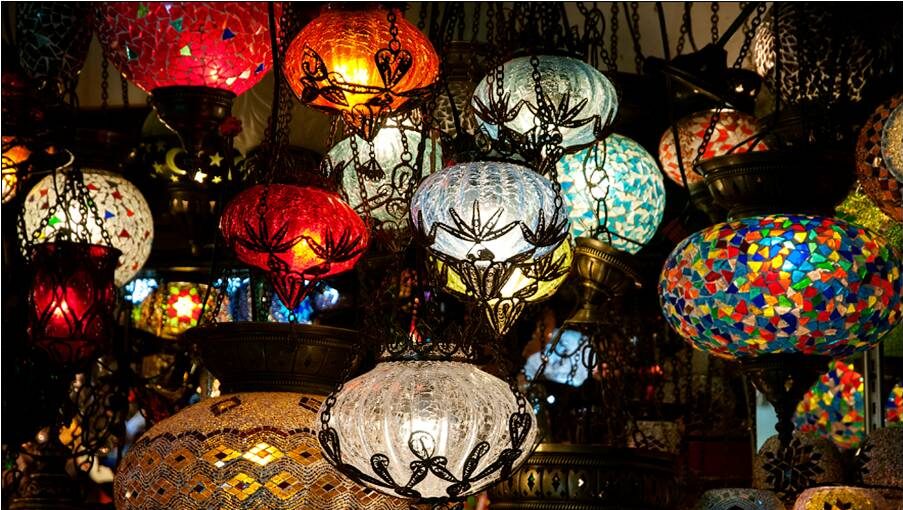 mosaic lamps