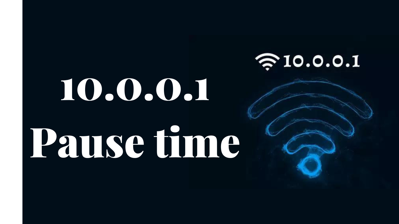 10.0.0.1 Pause time: An efficient network function for saving data