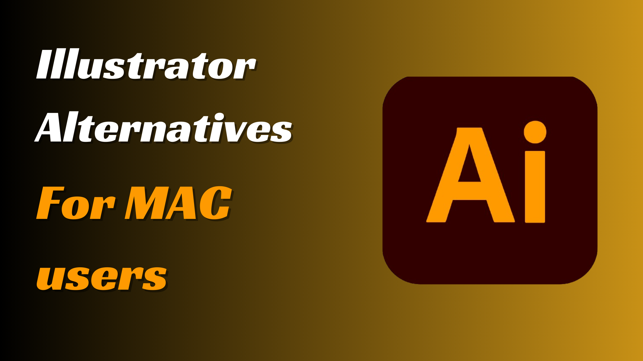 Illustrator Alternatives for Mac Users: Finding the Best Fit for Your Workflow