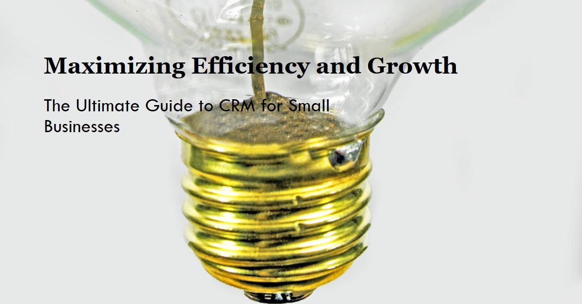 Maximizing Efficiency and Growth: The Ultimate Guide to CRM for Small Businesses
