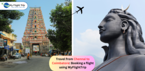 Travel from Chennai to Coimbatore: Booking a flight using MyFlightTrip