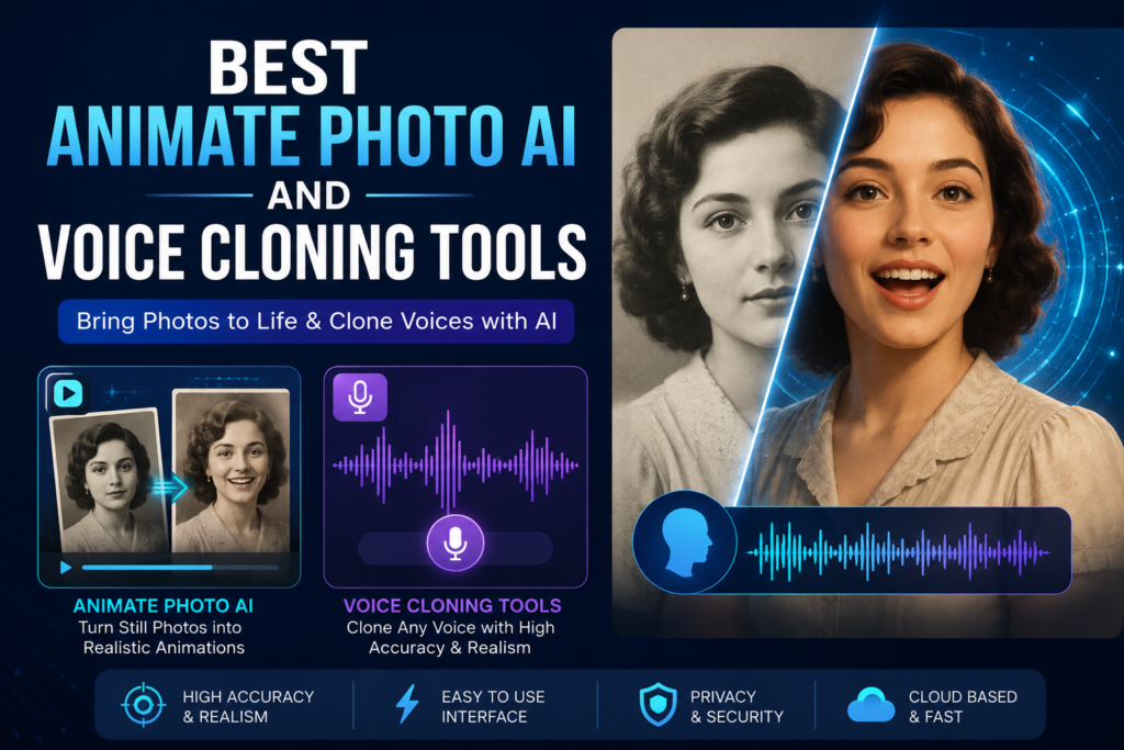 Best Animate Photo AI and Voice Cloning Tools Every Creator Needs in 2026
